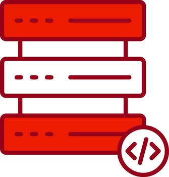 icono de vector de base de datos