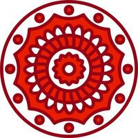 icono de vector de mandala