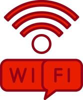 icono de wifi vector