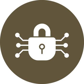 Data Encryption Vector Icon