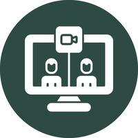 Videocall Vector Icon