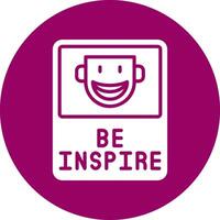 Be Inspired Vector Icon