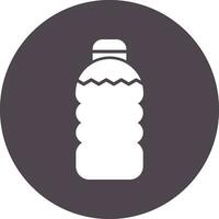 icono de vector de botella de agua