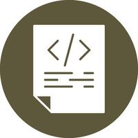 Script Vector Icon