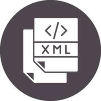 Xml File Vector Icon