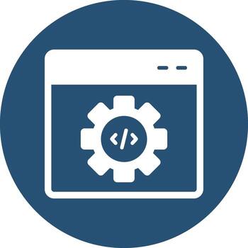 código mejoramiento vector icono