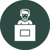 Interview Vector Icon