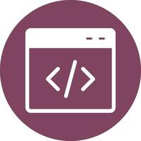 Coding Vector Icon