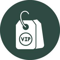 VIP oferta vector icono