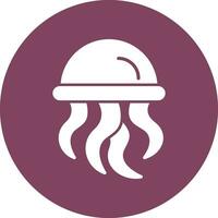 Jellyfish Vector Icon