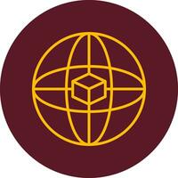 Global Network Vector Icon