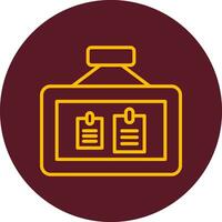 Pinboard Vector Icon