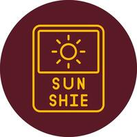 Sunshine Vector Icon