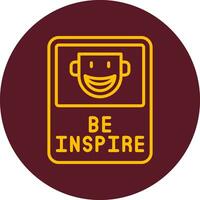 Be Inspired Vector Icon