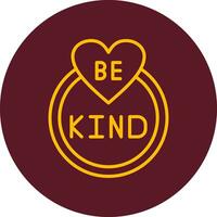 Be Kind Vector Icon