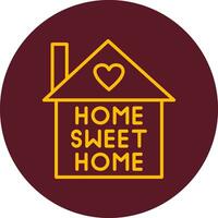 Home Sweet Home Vector Icon