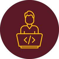Programmer Vector Icon