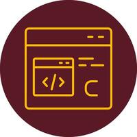 Computer Languages Vector Icon