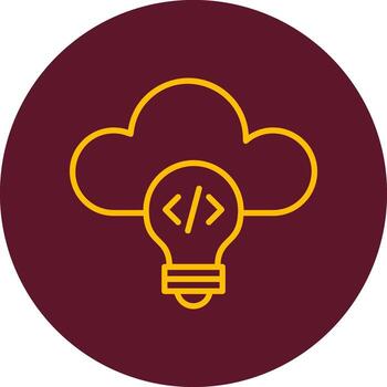 icono de vector de solución