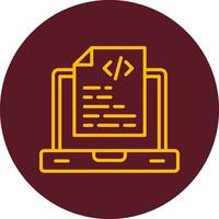 icono de vector de documento