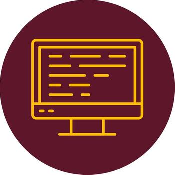 icono de vector de lenguaje de programación