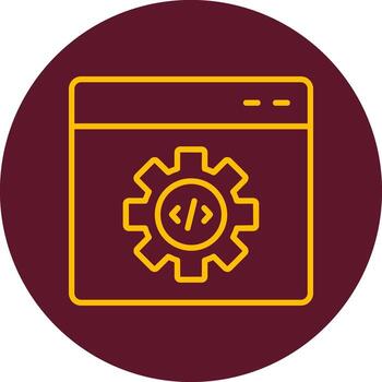 código mejoramiento vector icono