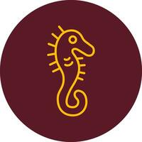 Seahorse Vector Icon