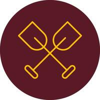 Rowing Vector Icon