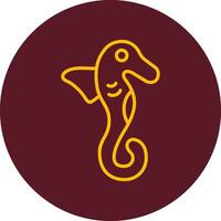 Seahorse Vector Icon