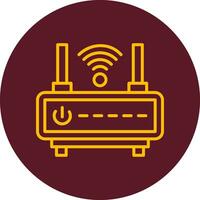 Router Vector Icon