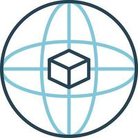 Global Network Vector Icon