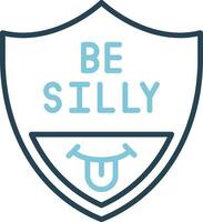 Be Silly Vector Icon