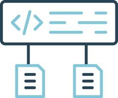 Data Flow Vector Icon