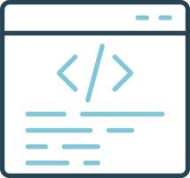 Web Programming Vector Icon