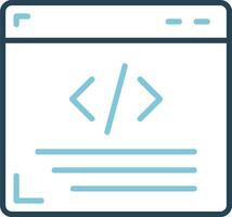 Web Programming Vector Icon