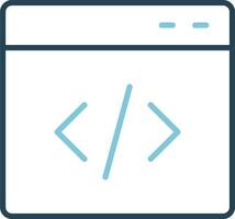 Coding Vector Icon