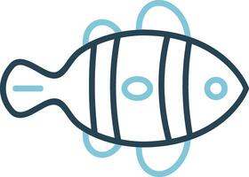 Clown Fish Vector Icon