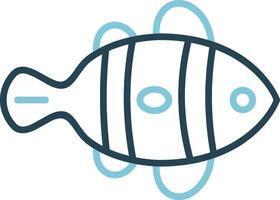 Clown Fish Vector Icon