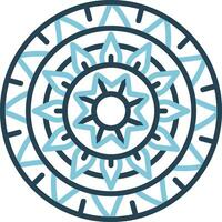 icono de vector de mandala