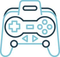 icono de vector de controlador de juego