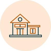 Bungalow Vector Icon