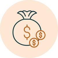 Money Loss Vector Icon