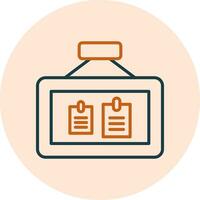 Pinboard Vector Icon