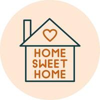 Home Sweet Home Vector Icon