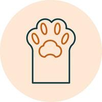 Paw Vector Icon