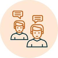 Conversation Vector Icon