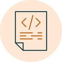 Script Vector Icon