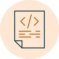 Script Vector Icon