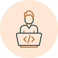 Programmer Vector Icon