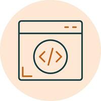 Web Programming Vector Icon